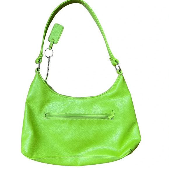 Vibrant Green Y2K Shoulder Bag - Picture 2 of 4